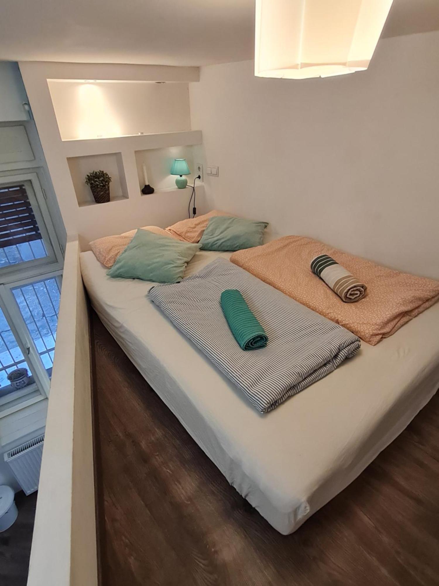 Turquoise Lofts Apartamento Budapeste Quarto foto